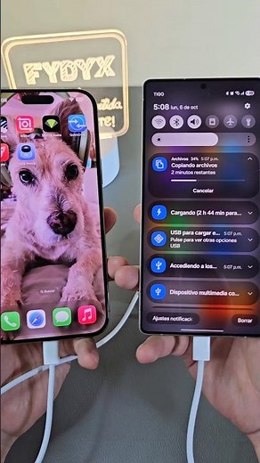 How to transfer files from iPhone to Android 😎🤯 #android #iphone #ios #smartphone #samsung #xiaom...