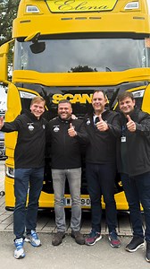 🚛 Lors des 24 Heures Camion, Scania France a eu le plaisir de remettre les clés d’un superbe V8 770 à Romolo Manti, dirigeant de la société Rotrans. Spécialisée dans le transport international, Rotrans mise une nouvelle fois sur la puissance et la fiabilité de Scania pour ses trajets longue distance. Ce nouveau V8 ne passera pas inaperçu sur les routes d’Europe ! 💛🖤 D'ailleurs, quelques jours plus tard, ce Scania a accompagné Romolo dans un convoi pas comme les autres… celui de son mariage ! 