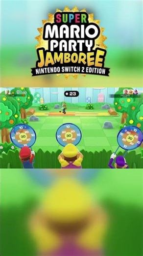 Mini game Arch Rivals from Mario Party Jamboree!
