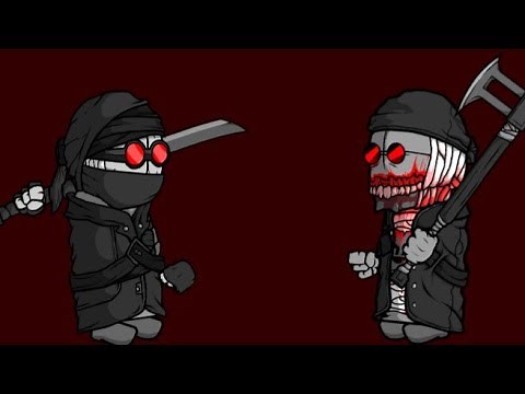 Madness Combat Memes: Consternation Hank VS Antipathy Hank [W/Madness Combat Pt9.5 Scene]