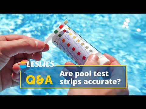 Q&A: Are Pool Test Strips Accurate? | Leslie's