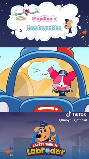 Papillon's New Invention Eps. 2 - Sheriff Labrador & Dora the Explorer