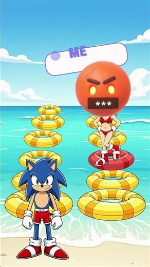 Sonic and Amy Learn to Read Music Notes! 🎶 | Cute Sonic the Hedgehog Fan Animation