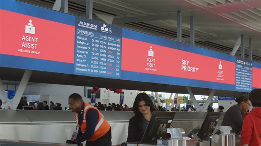 JFK International Air Terminal - Nanolumens Case Study