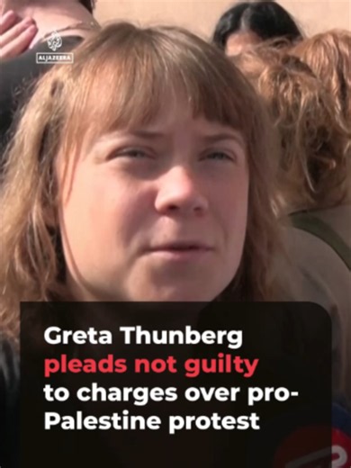Activist Greta Thunberg appeared in a Copenhagen court on Wednesday to face trespassing charges stemming from a 2024 pro-Palestinian demonstration at Copenhagen University. Thunberg pleaded not guilty. A verdict is expected by Thursday.