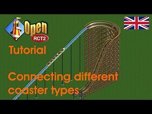 Connecting different coaster types ➰ OpenRCT2-Tutorial [EN]