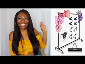 The Best Backdrop Stand Ever! | 10X7ft Backdrop Stand with Wheels From Amazon| Tola Revamps