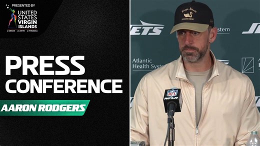 Aaron Rodgers Postgame Press Conference (9/15) | Jets at Titans