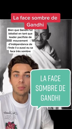 La face sombre de Gandhi #whatsupworld #pourtoi #tiktokacademie #gandhi #culturetiktok #histoire #inde #culture