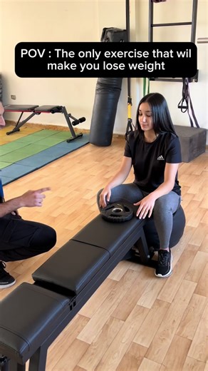 There is no exercise that actually makes you lose weight. The process of losing weight is called “calorie deficit”. This means eating less calories than your body can burn DAILY. Exercising alone is not enough ‼️ #zfitnesshouse #Exercise #weightloss #health #fyp