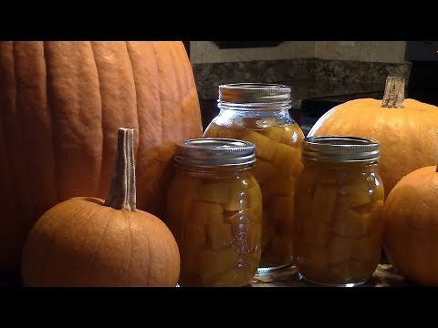 How to Can Pumpkin