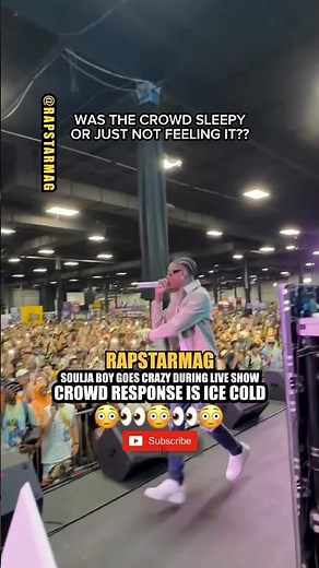 🥶 This Crowd Was ICE COLD for Soulja Boy 😳