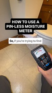 3.8K views · 202 reactions | You can’t use pin-less moisture meters without getting a baseline of a known-good area first! “But what if I don’t have a known good area?” Then you can’t reliably use a pin-less reader in that area #homeinspector #mold #waterdamage | Brantley May | Facebook