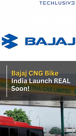 3.8K views · 21 reactions | Bajaj Auto set to introduce the world's inaugural CNG-powered motorcycle. . . . #bajaj #bike #CNGBike #techlusive #techupdates #technews #reelsfb | Techlusive | Facebook
