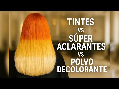 How to differentiate DYES and SUPER LIGHTENERS from BLEACHING powders