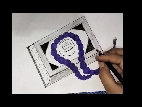 Quran Shareef ki beutiful drawing by Sanaya khan 🤗💗❤️💕❤️🕋🕋