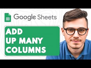How to Add Up Many Columns in Google Sheets [2025 Guide]