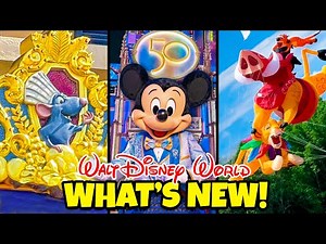 Top 10 New Rides & Attractions for Walt Disney World's 50th Anniversary