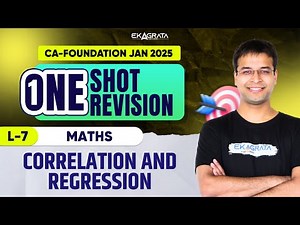 Correlation and Regression CA Foundation | PYQs Practice By CA Nishant Kumar