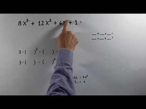 Caso 8 de factorización: Cubo perfecto de binomios. Ejemplo 1