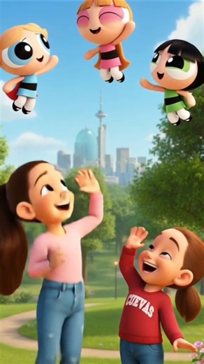 las chicas super poderosas con May y Sofia - apequeñas Aventuras #superpoderosas