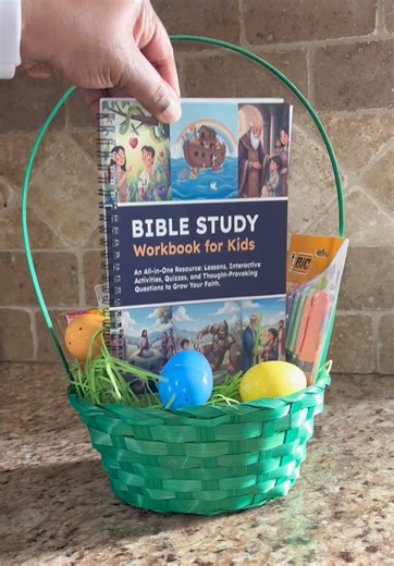 Easter is the perfect time to help kids understand the why behind our faith — not just the tradition. #biblestudyforkids #christiantiktok #easterbasketideas #tiktokshopcreatorpicks #tiktokshopspringglowup