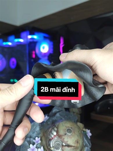 Này bản Ver 1, còn Ver 2 căng đét ae ơi 😝 #2B #2BNier #3dprinting #painting #figure
