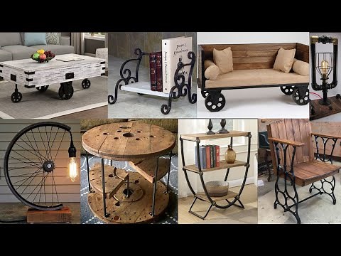 Repurposed Relics Turn Forgotten Treasures into Stunning Home Décor and Furniture Pieces Ideas