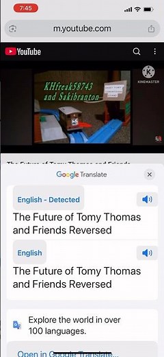 The Future of Tomy Thomas and Friends Reversed