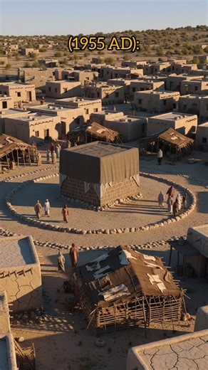 🕋 Makkah Evolution: 635 AD to 2026 | A Journey Through Time #shorts