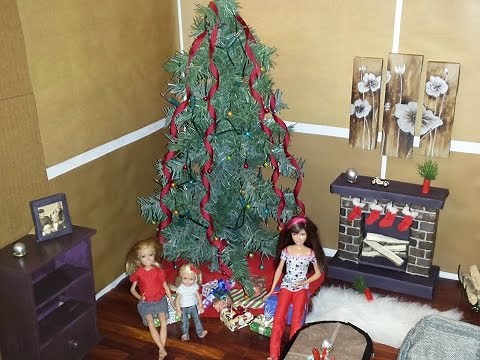 How to make a Barbie Christmas Tree