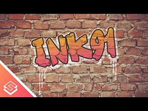 Inkscape for Beginners: Graffiti on a Brick Wall
