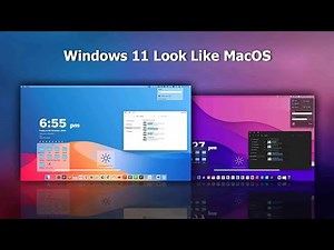 🔥 Transform Windows into macOS! Best macOS Theme for Windows 11/10 🔥