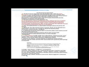 Brunnstrom Approach ( Tonic reflexes)