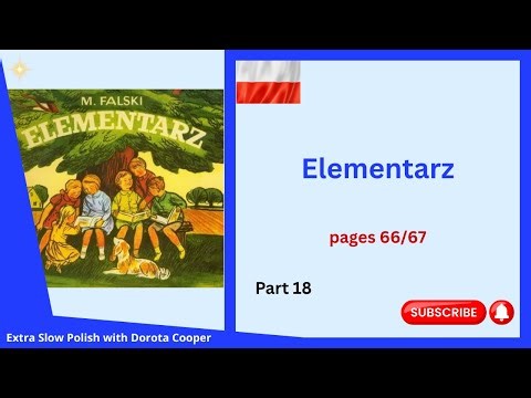 18. Elementarz Marian Falski: Pages 66/67