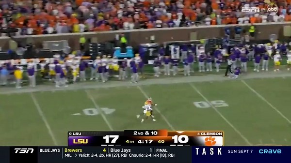 Brian Kelly sent tumbling down the sidelines