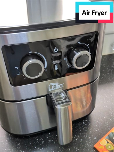 Replying to @user30104749684611 #tiktokmademebuyit #dealdrops #افغان #افغان_تیک_تاک Air Fryer Oven, Uten 5.5L Air Fryers Home Use 1700W with Rapid Air Technology