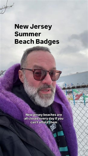 Beaches aren't free in New Jersey. We have a system of beach badging where the people that use the beach in the summer pay for its maintenance by purchasing daily permits to visit. The public trust doctrine requires that the sand up to the high water line be accessible to everyone, but people may not actually sit down during peak summer hours unless they have paid to.