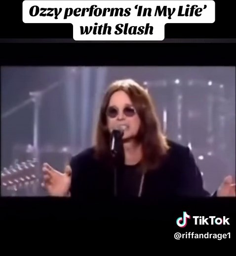 Ozzy Osbourne Performs 'In My Life' with Slash