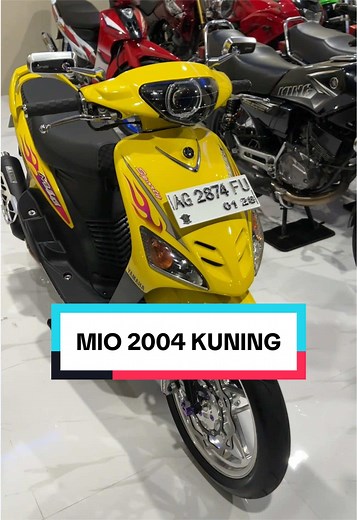 Mio 2004 Kuning Modifikasi Istimewa