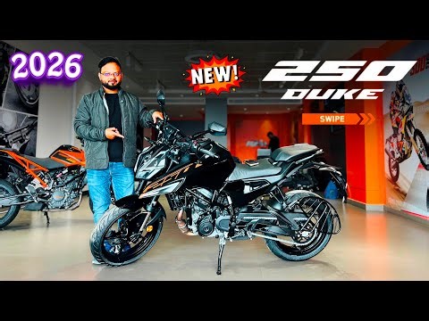 2026 KTM Duke 250 Black Color Detailed Review✅🔥