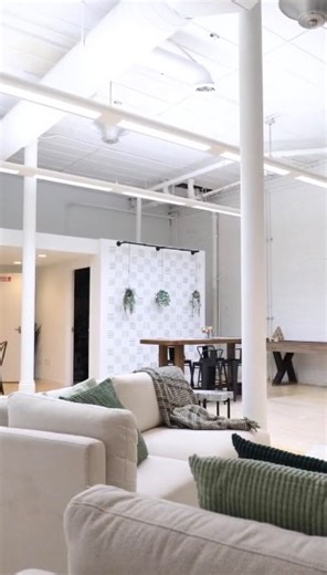 Welcome to ✨The Loft✨ The Clover Leaf House in Downtown Omaha has many multi functional rooms, like the loft space. Host your small group event here and create lasting memories. #omaha #event #venue #omahaevents #airbnb #thecloverleafhouse #creativespace #moments #memories #babyshower #bridalshower #groupgathering | The Clover Leaf House