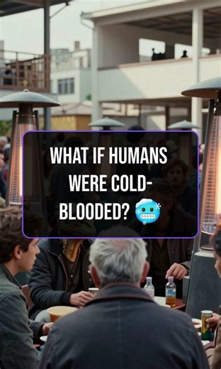 What If Humans Were Cold-Blooded? 🥶 #health #facts #shorts