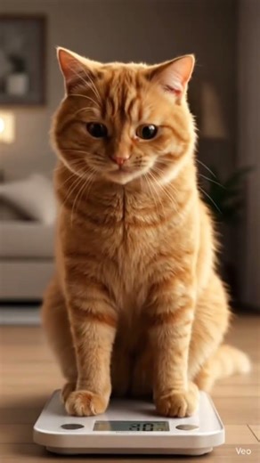 POV: You check your weight after skipping exercise for a few day #viral #trending #cat #viralvideo