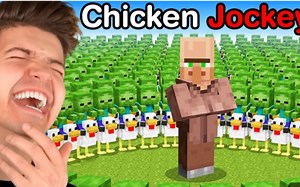 我的世界: Preston老哥挑战建造最强防御来保卫村庄