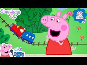Tiny Land with Tiny Trains 🚂🎵🐷 Sing Along with Peppa! Nursery Rhymes for Kids | Peppa Pig Songs
