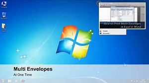 How to Print Multiple Envelopes with different Addresses In Word | How to Use Mail Merge