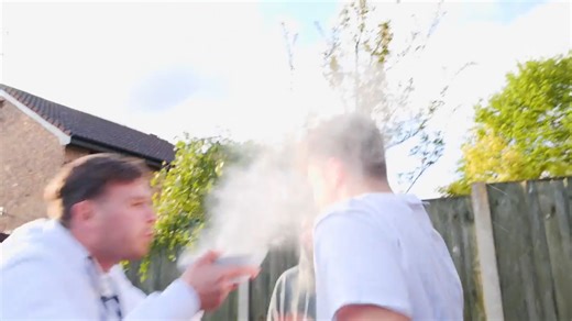 This flour challenge goes wrong instantly