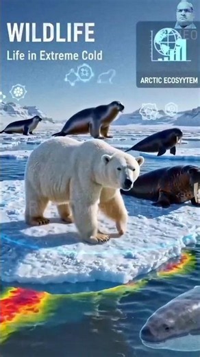 ❄️🐋🐻Arctic Ocean: The Frozen Ocean of the North ❄️🌍 #rptiwarineo #geology #SmallestOceanOnEarth