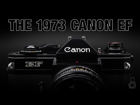 The Canon EF - the only Canon FD body to sport a Copal Square shutter
